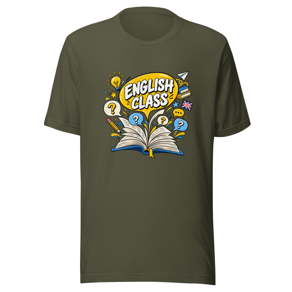 Media Literacy Is English Class Viral Quote T-Shirt - Image 10