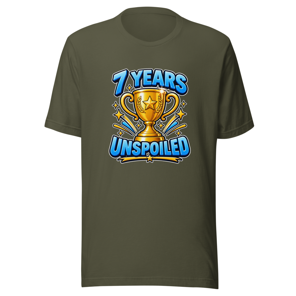 7 Years Unspoiled Impressive Achievement Tee - Image 10