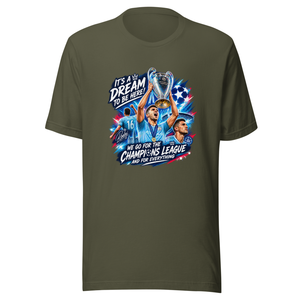 Rodri's Dream: UCL & Everything Tee - Image 10