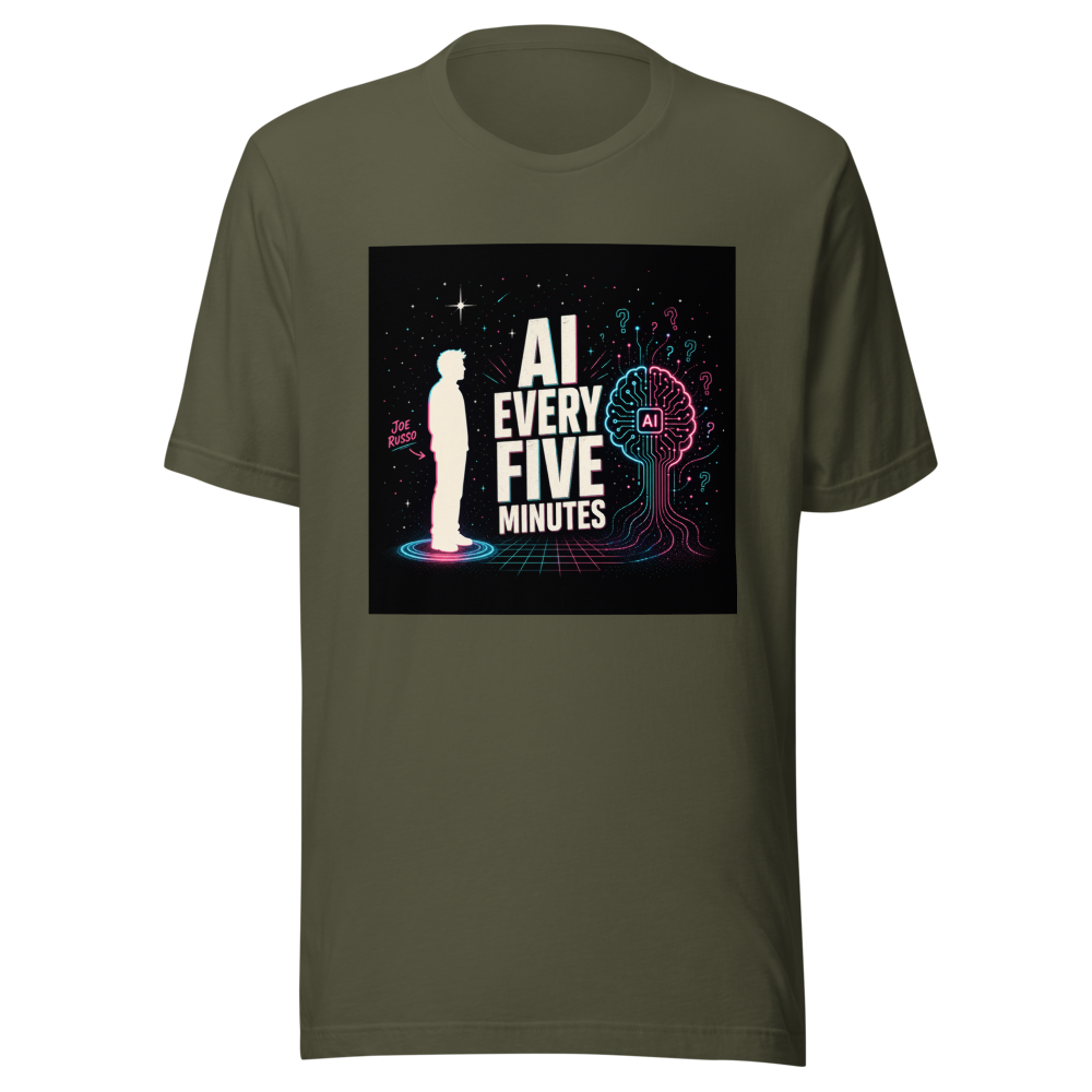 AI Fears & Silence Funny T-Shirt - Image 10