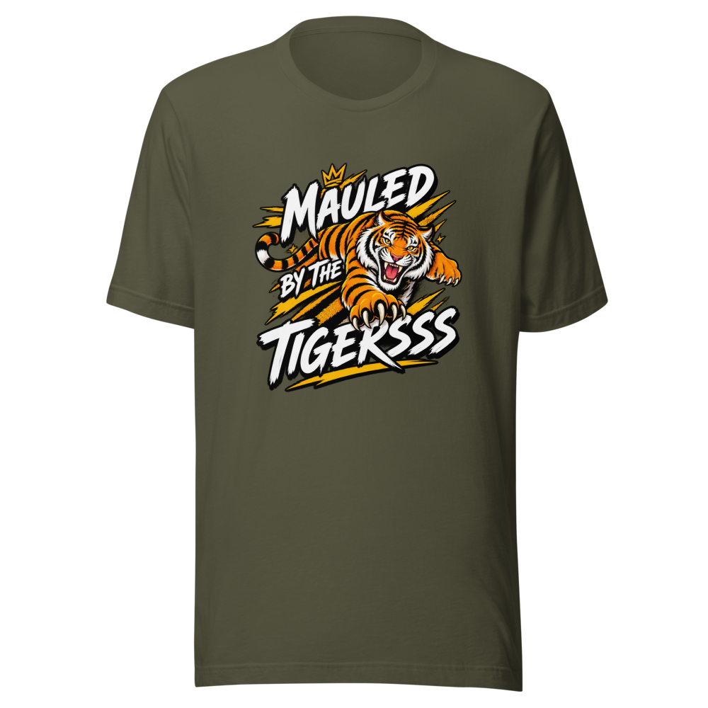 Mauled By The Tigersss Tee - Image 10
