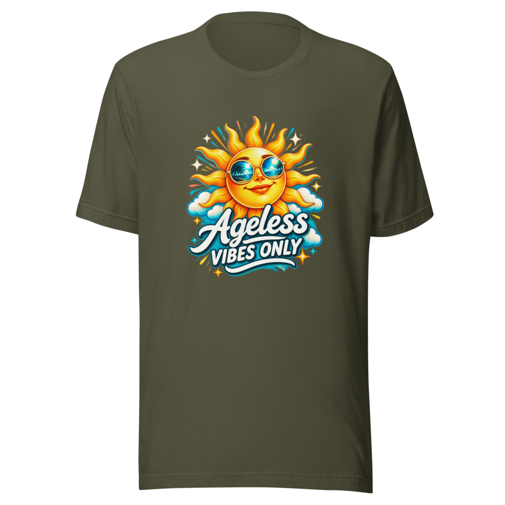Ageless Vibes Only Tee - Image 10