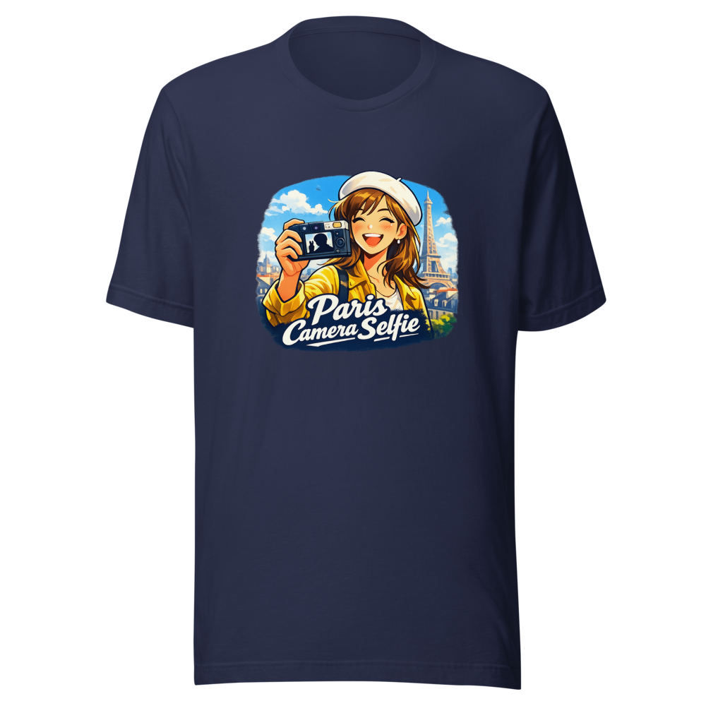 Taehyung Paris Camera Selfie Photo Tee - Image 4