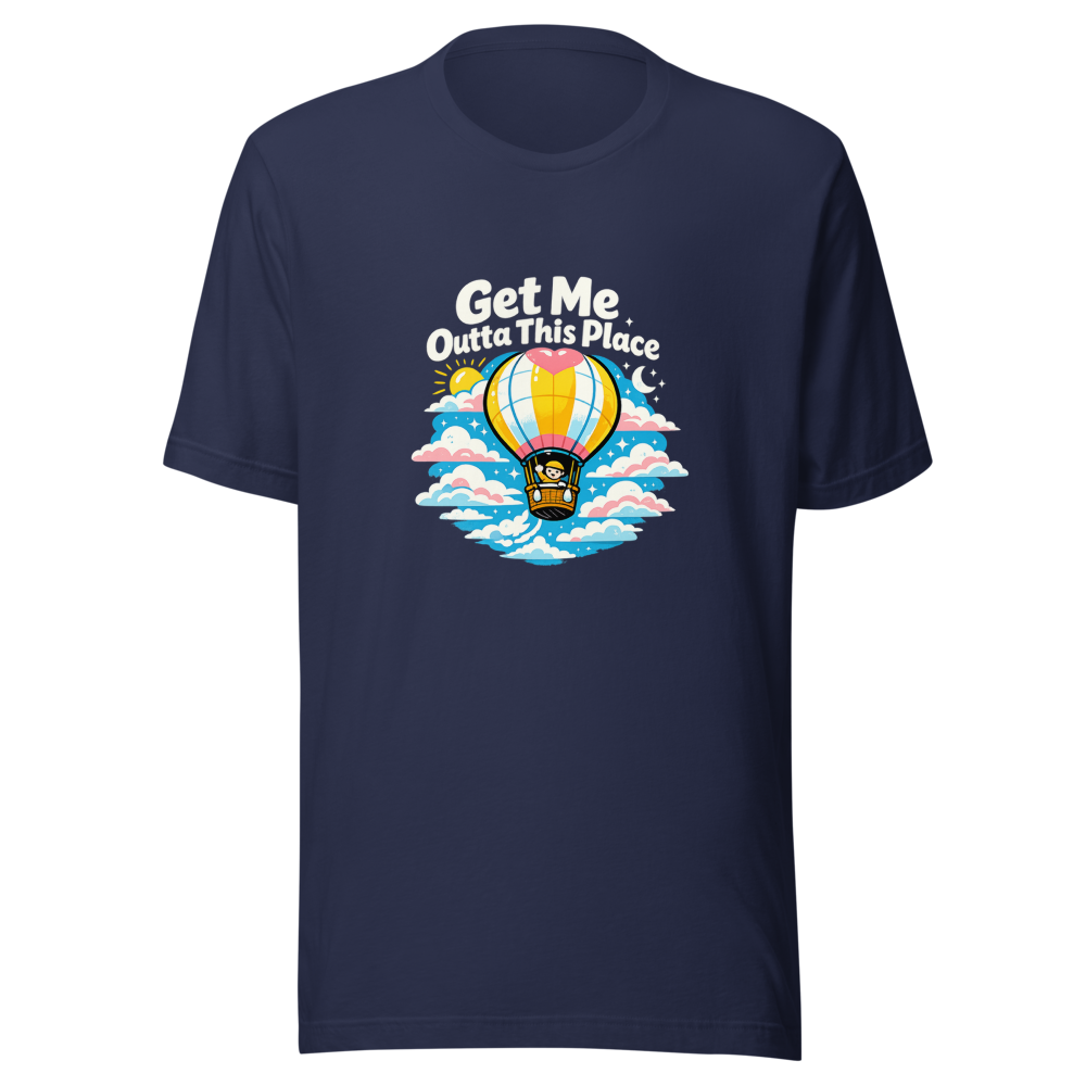 Escape Reality Graphic Tee - Get Me Outta Here! - Image 4