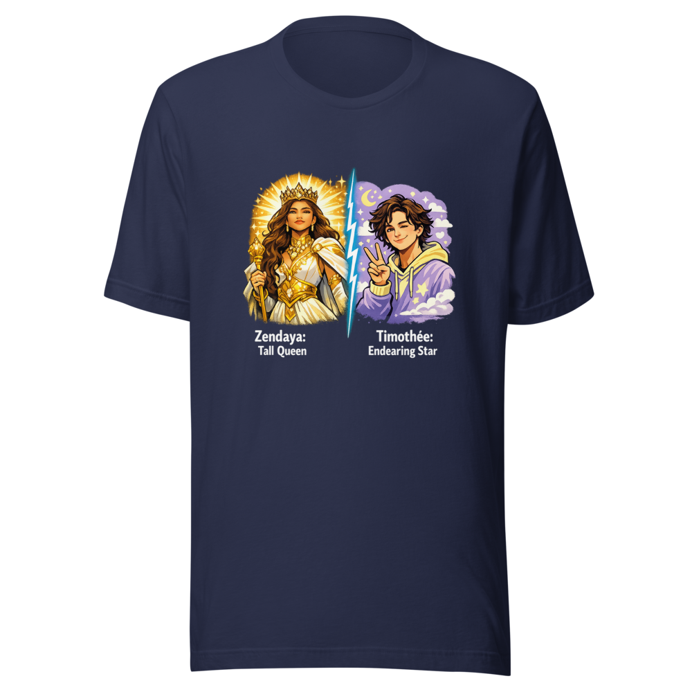 Zendaya Tall Queen & Timothée Twink King Tee - Image 4