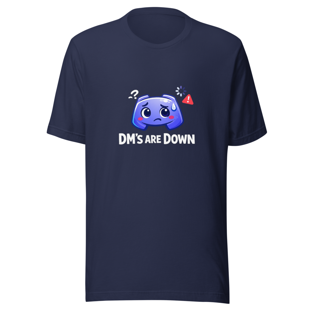 Discord DM's Down Tee - Not Ghosting You! - Image 4