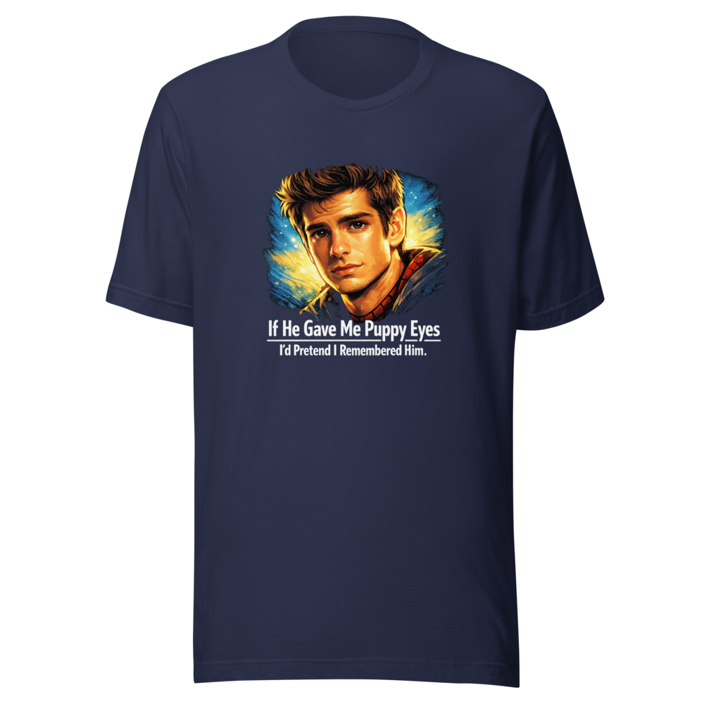 Peter Parker Puppy Eyes T-Shirt - Image 4