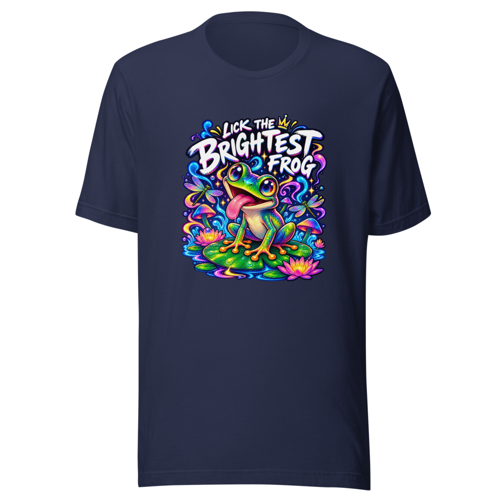Lick the Brightest Frog Tee - Image 4