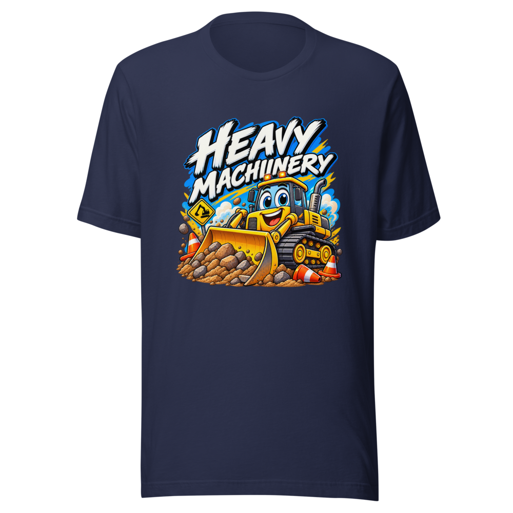 Heavy Machinery Viral Meme T-Shirt - Image 4