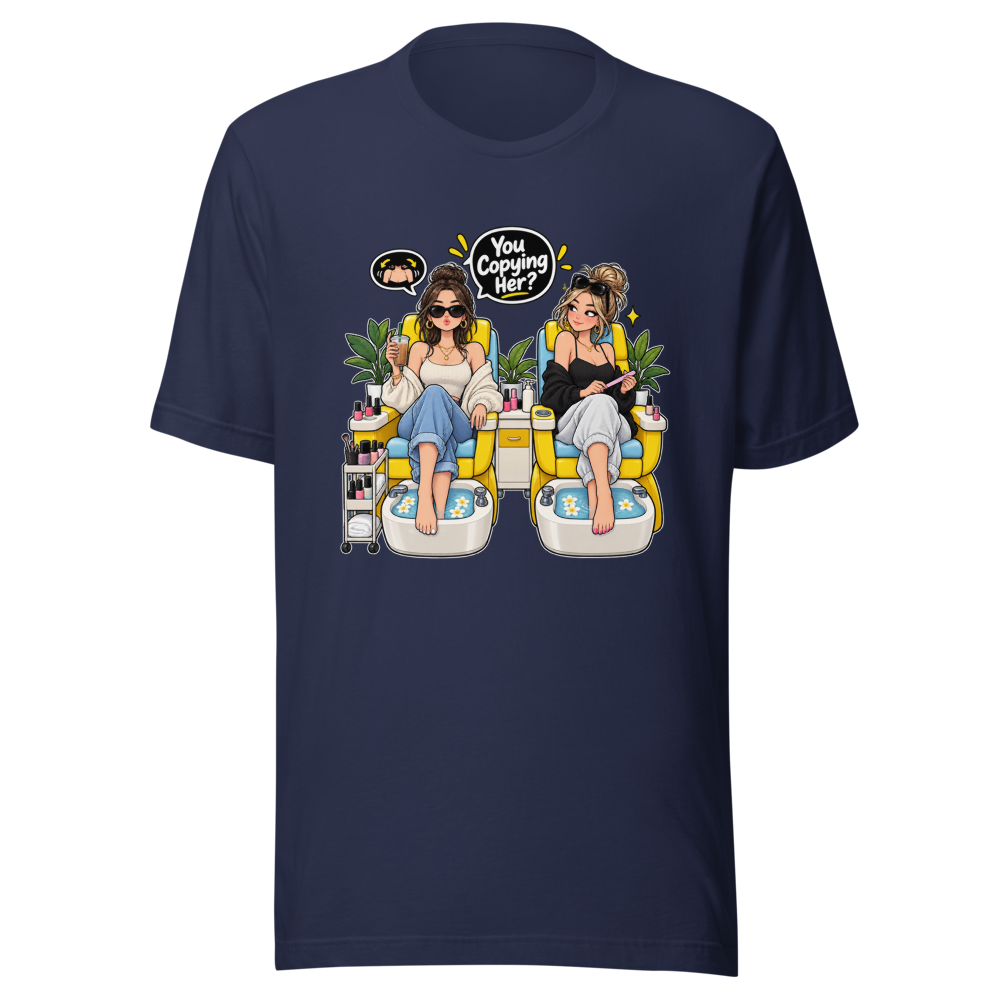 The Salon Posture Shimmy Viral Meme Tee - Image 4