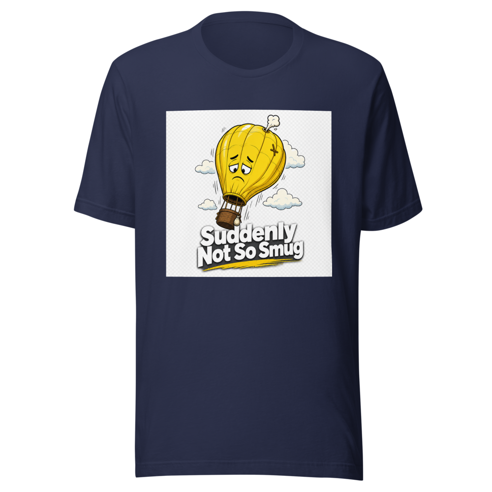 Smug No More Funny Meme T-Shirt - Image 4