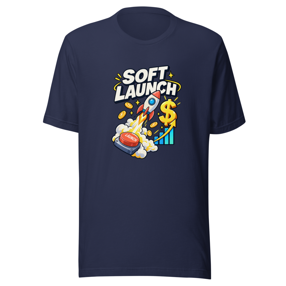 Soft Launch Raise: Accidental Job Leverage Tee - Image 4