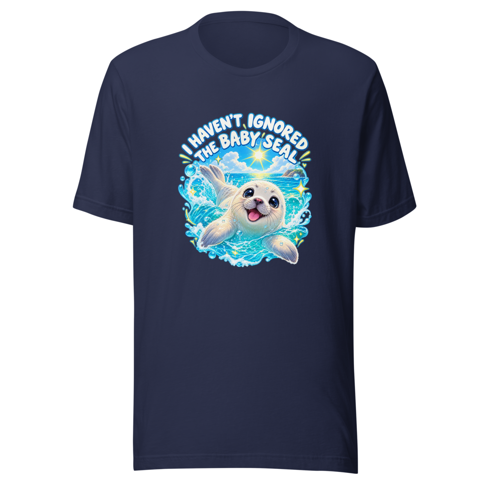 Baby Seal Haven T-Shirt: Good Vibes Only - Image 4
