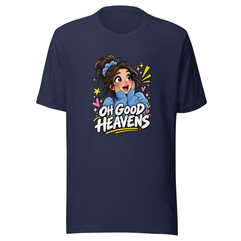 Pretty Lad Oh Good Heavens Meme T-Shirt - Image 4