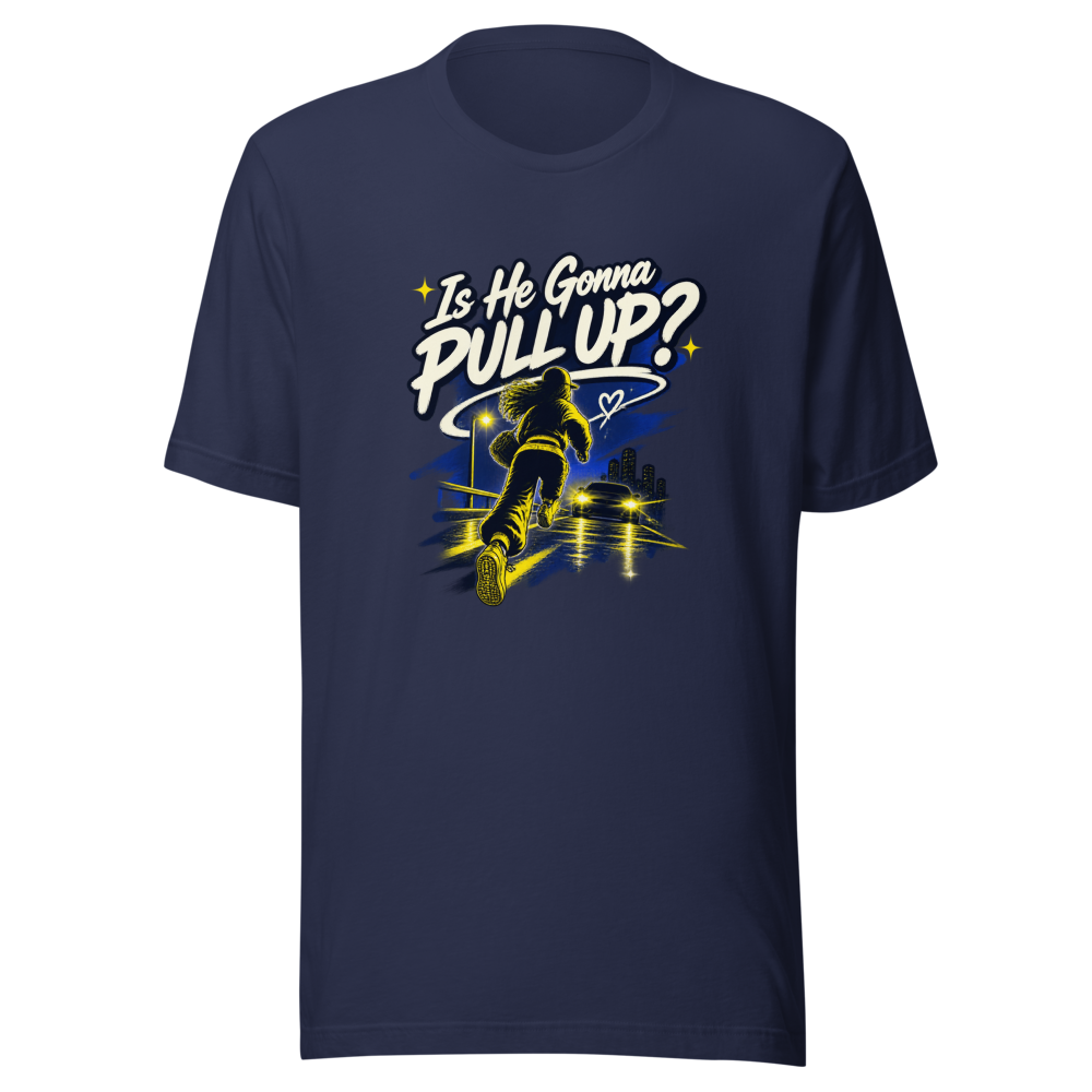 Is He Gonna Pull Up? Viral Meme T-Shirt - Image 4