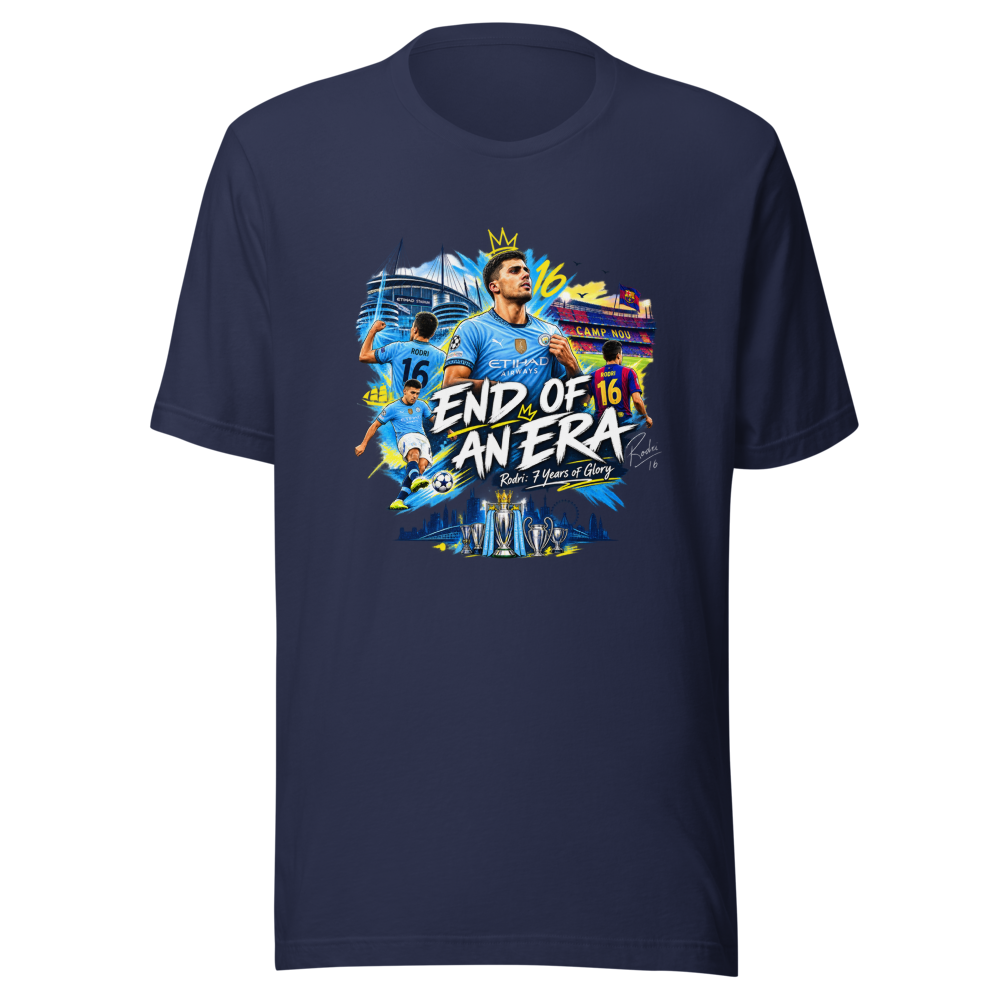 Rodri's Barca Move: The End of an Era Tee - Image 4