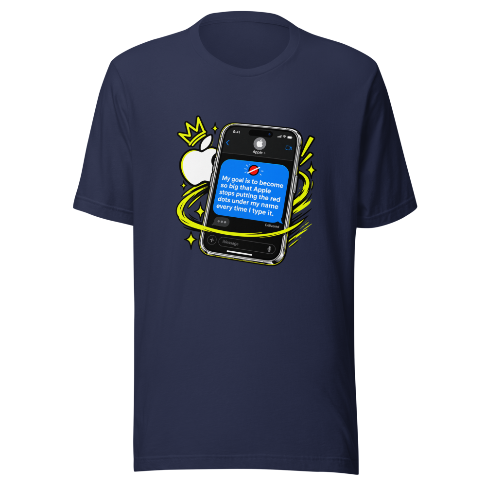 Apple Autocorrect Goal Tee - Image 4