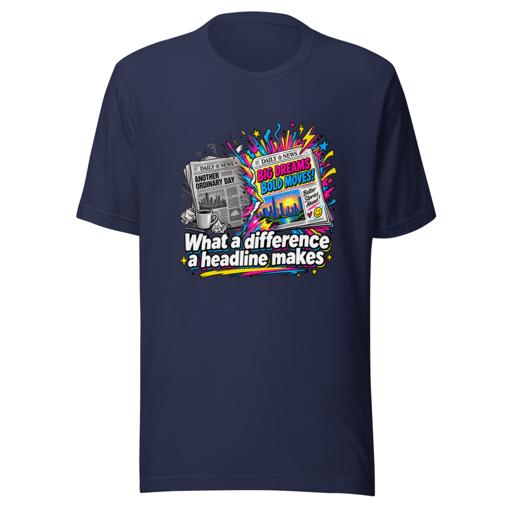 Headline Magic T-Shirt: See the Difference! - Image 4