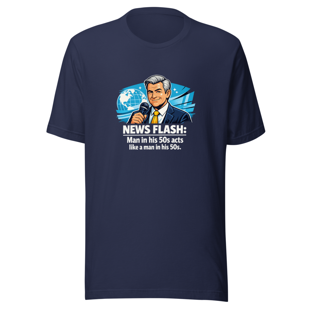 Man in His 50s Acts Like Man in His 50s T-Shirt - Image 4