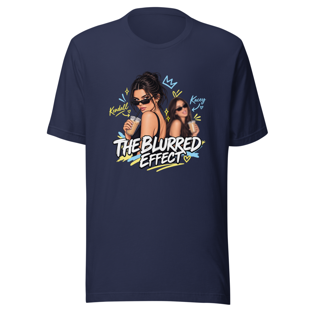 Kendall & Kacey Blurred Vibe Tee - Image 4