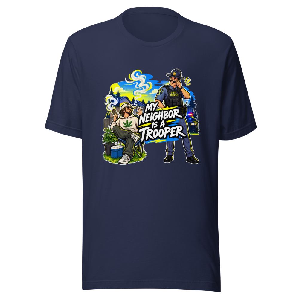 Neighbor is a Trooper Tee - Image 4