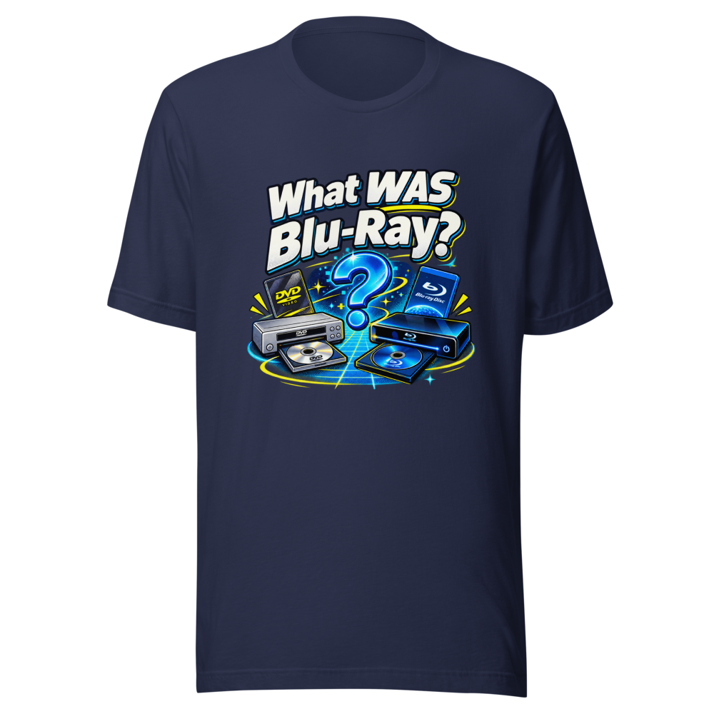Blu-Ray vs DVD: The Ultimate Tech Mystery Tee - Image 4