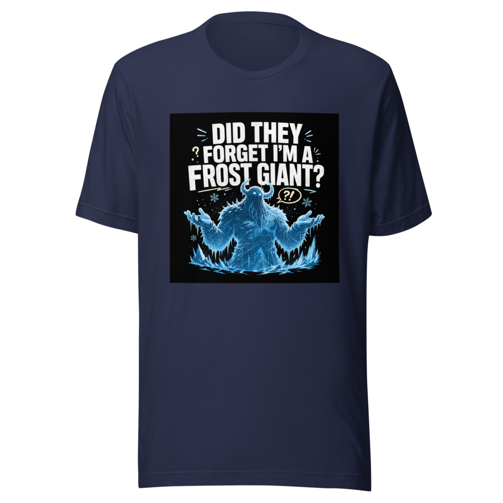 Frost Giant Lore Forgotten Thor T-Shirt - Image 4