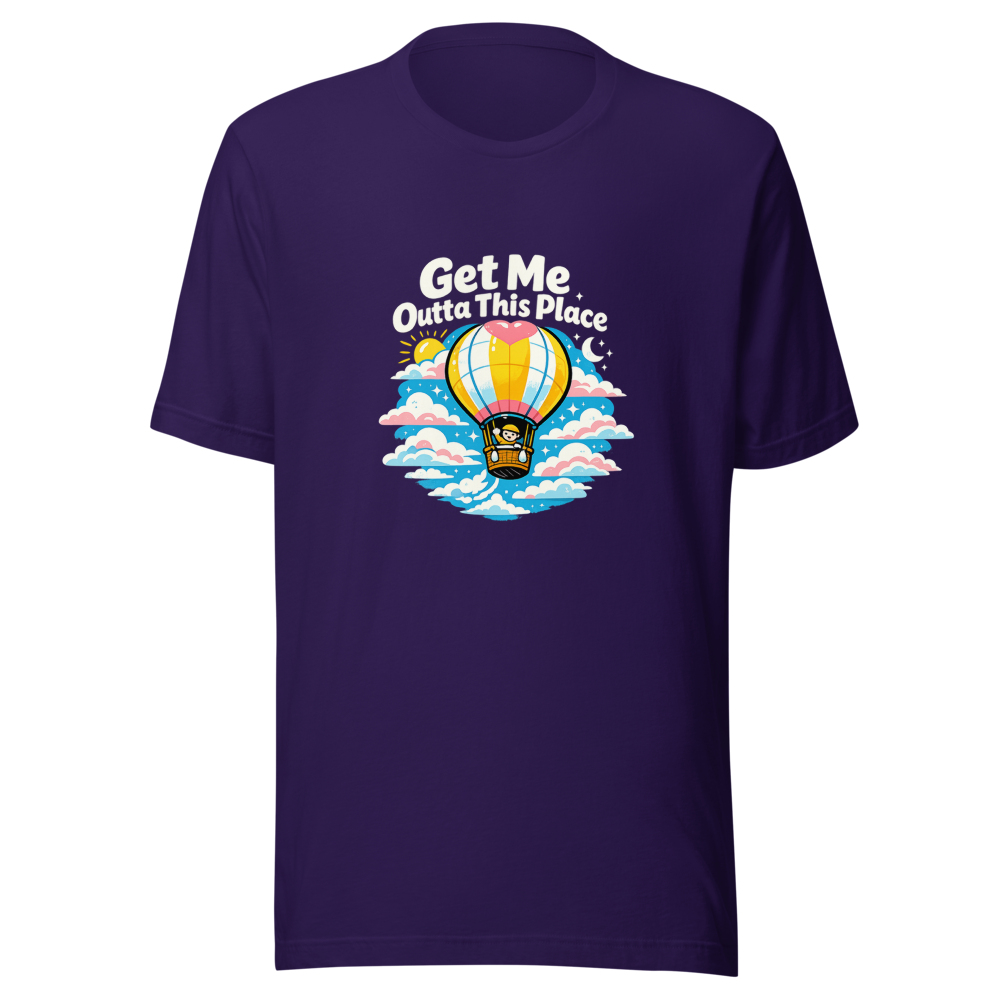 Escape Reality Graphic Tee - Get Me Outta Here! - Image 3