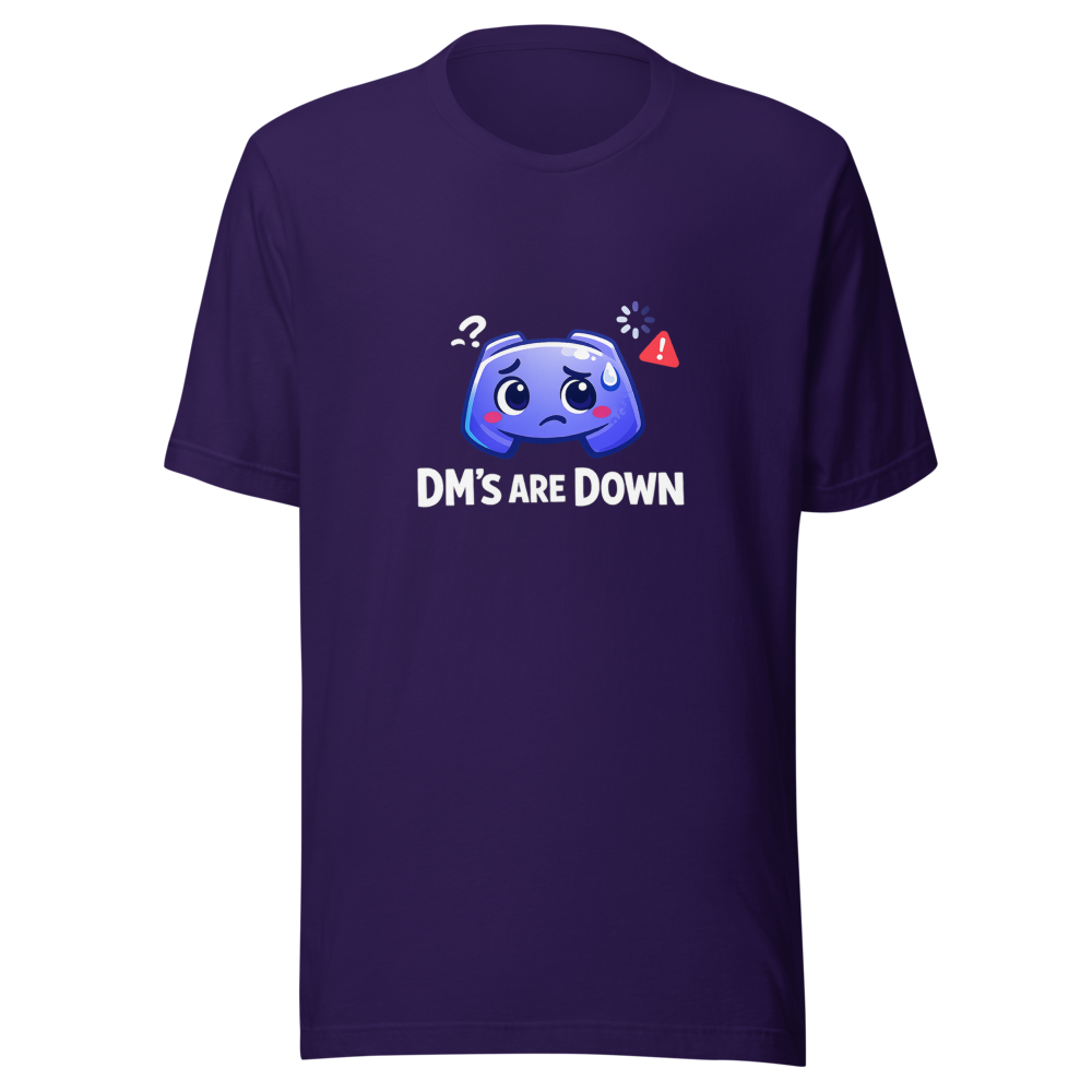 Discord DM's Down Tee - Not Ghosting You! - Image 3
