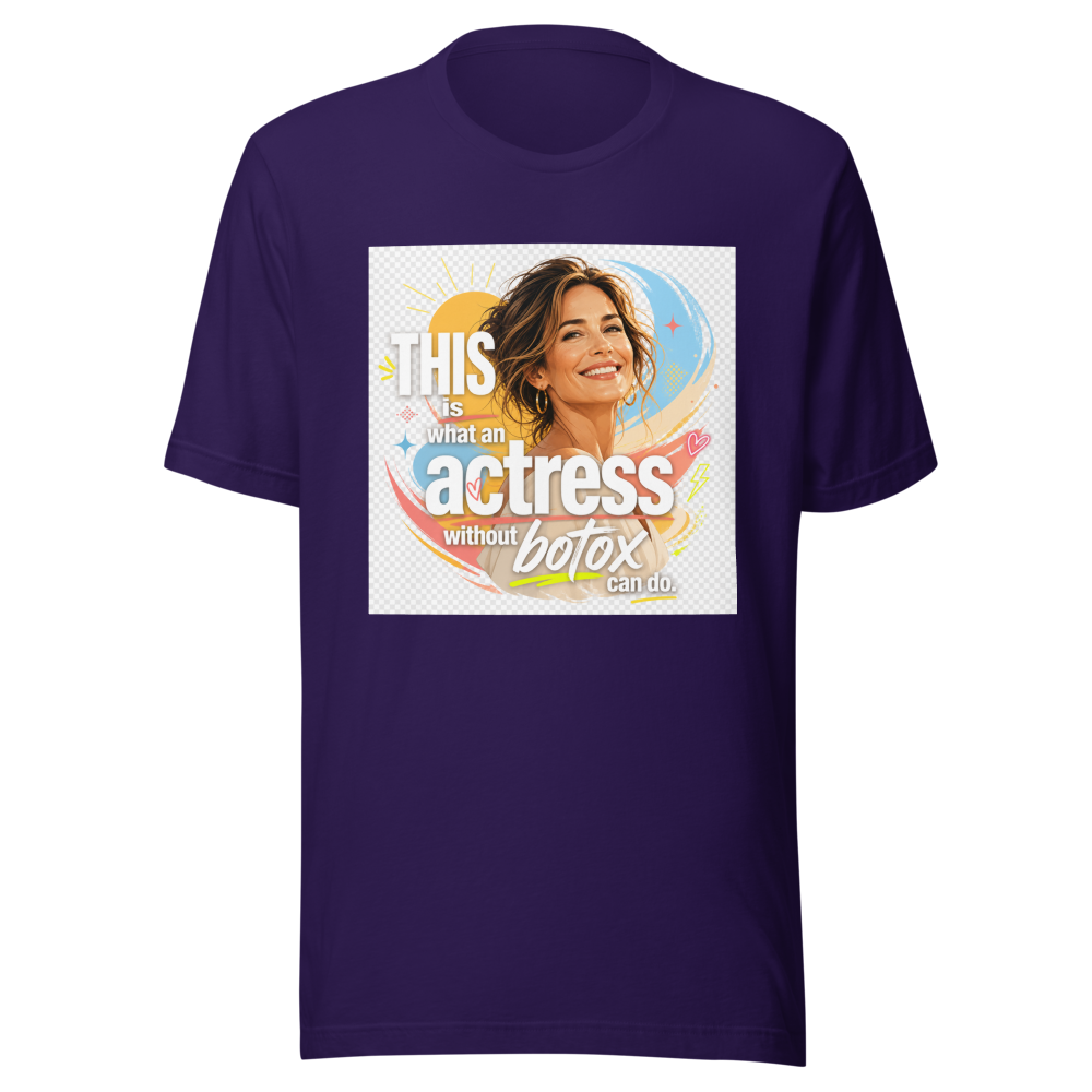 Actress Natural Beauty Glow T-Shirt - Image 3