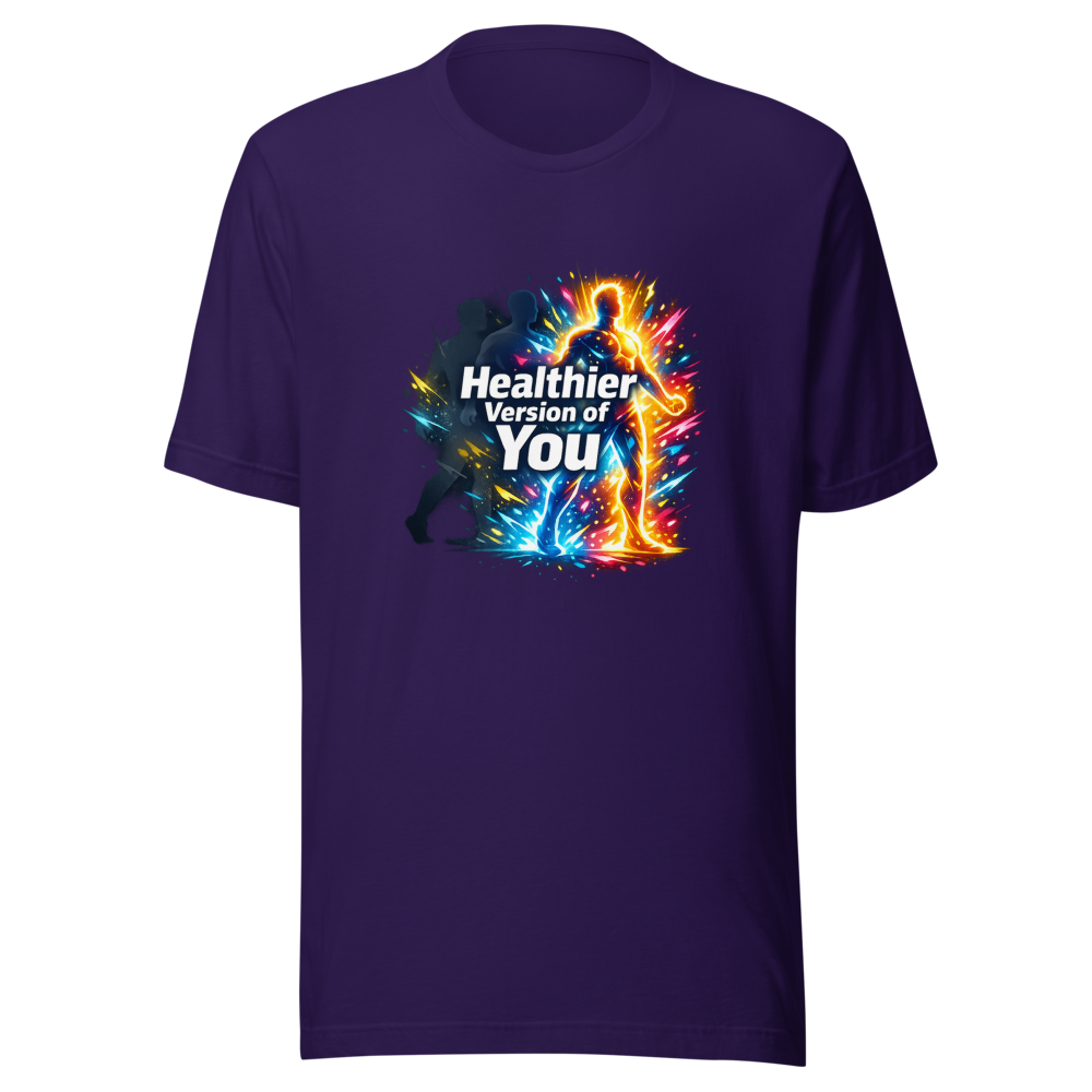 Healthier Version of You T-Shirt | Glow Up Tee - Image 3