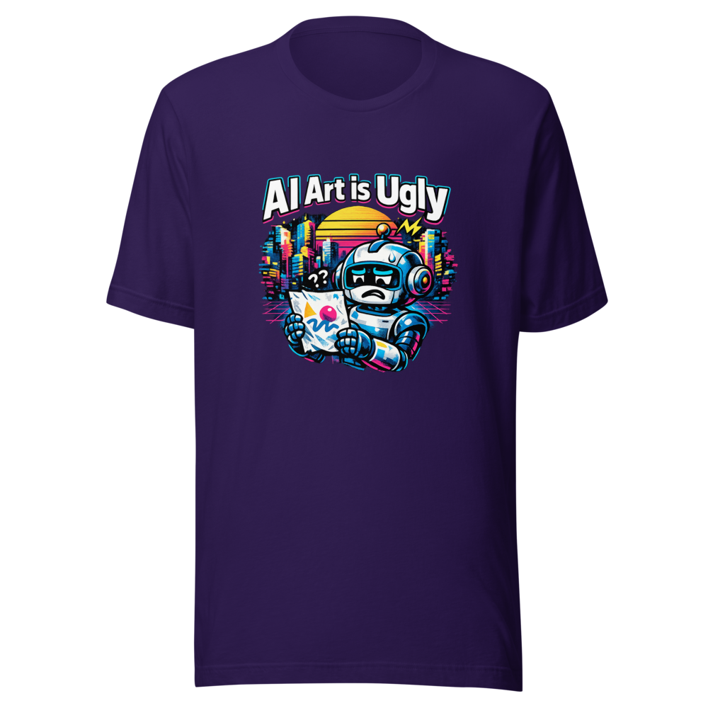 AI Art is Ugly Tee - Image 3