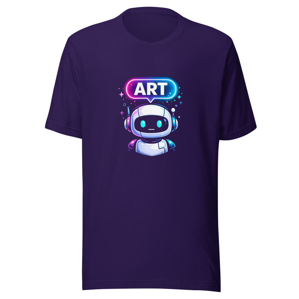 Artificially Intelligent Bot Says "Art" T-Shirt - Image 3