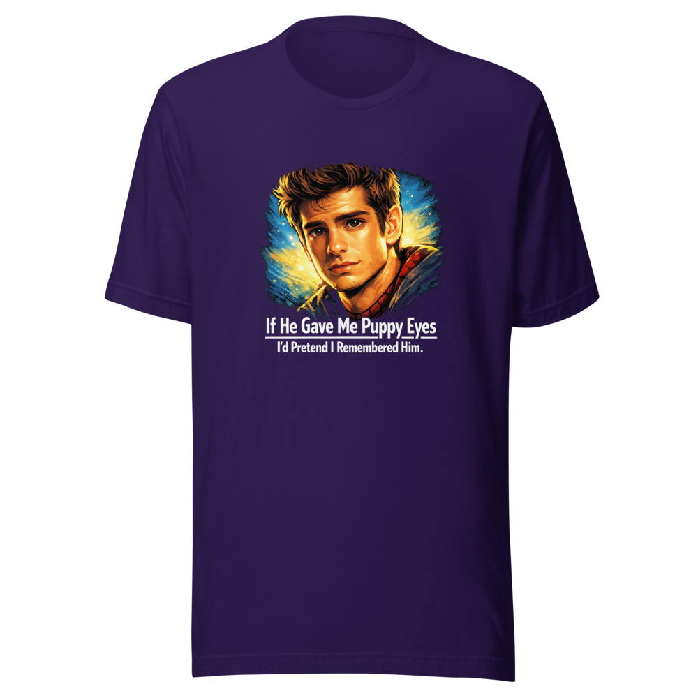 Peter Parker Puppy Eyes T-Shirt - Image 3