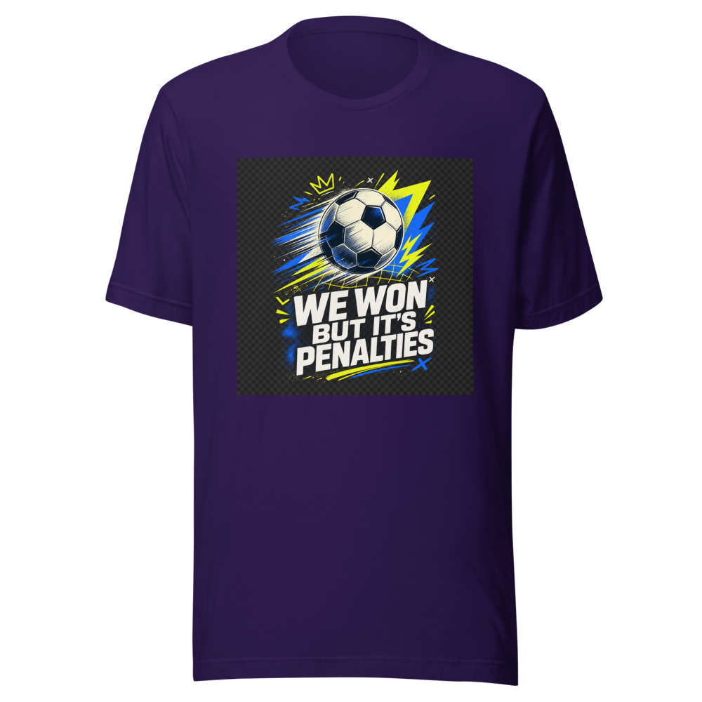 We Won But It's Penalties Tee - Image 3