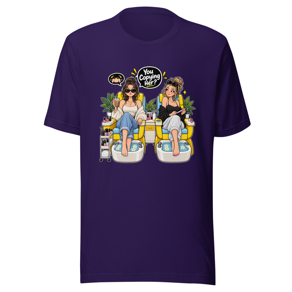 The Salon Posture Shimmy Viral Meme Tee - Image 3