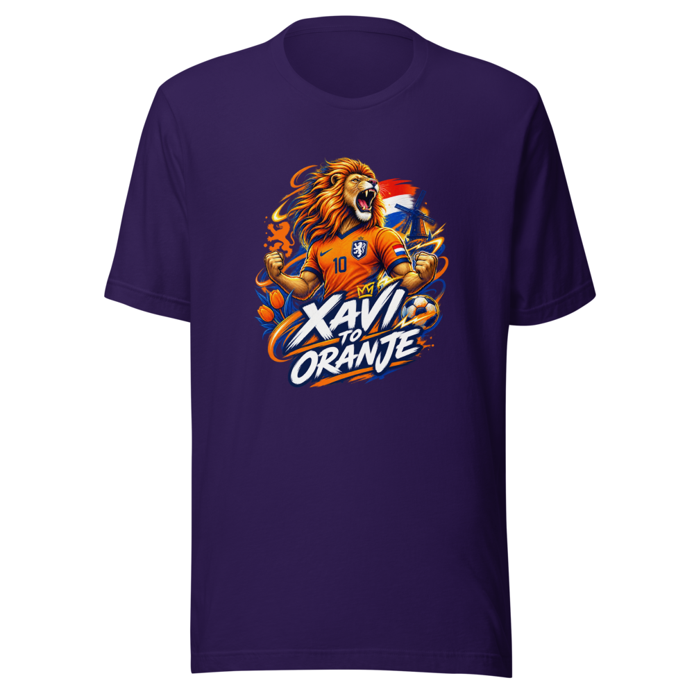 Xavi to Dutch National Team Coach T-Shirt - Image 3