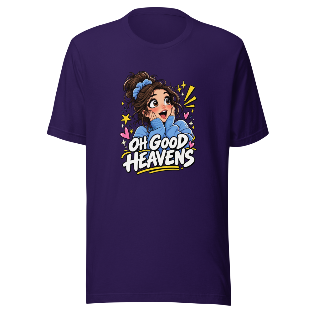 Pretty Lad Oh Good Heavens Meme T-Shirt - Image 3