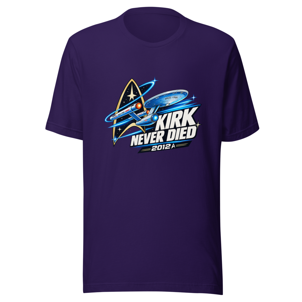 Kirk Never Died Star Trek 2012 Username Tee - Image 3