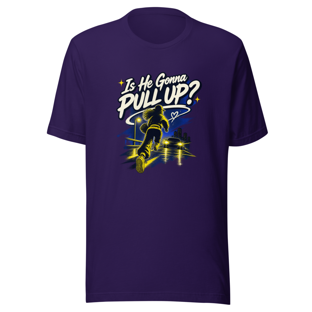 Is He Gonna Pull Up? Viral Meme T-Shirt - Image 3