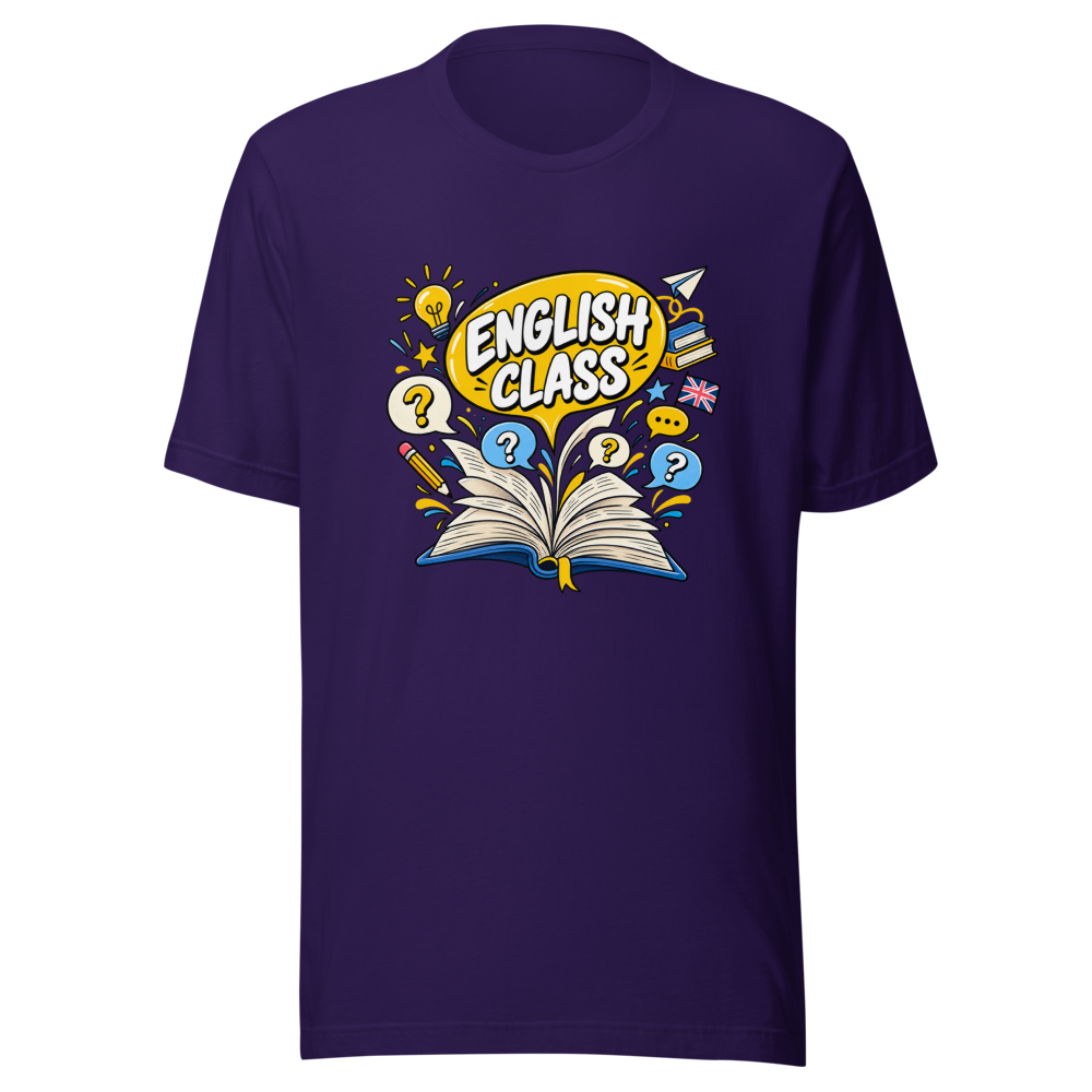 Media Literacy Is English Class Viral Quote T-Shirt - Image 3
