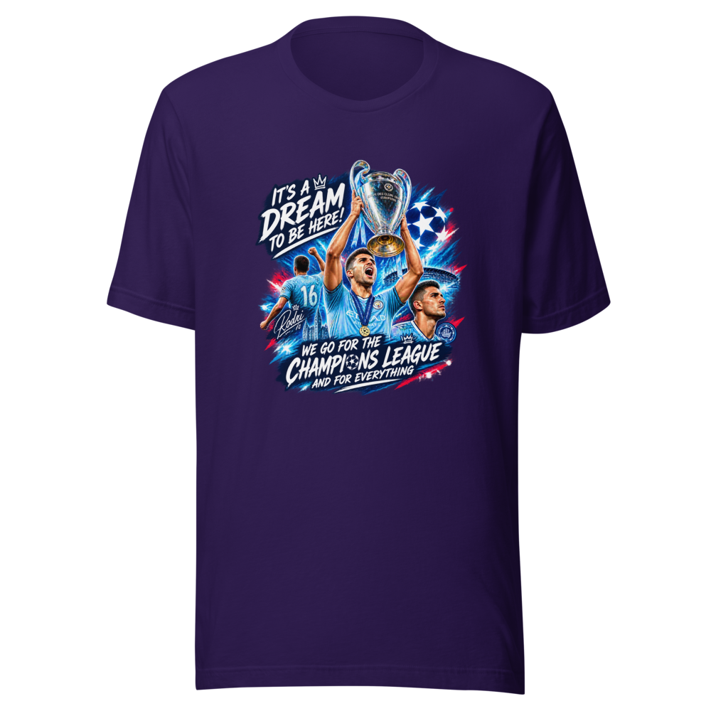 Rodri's Dream: UCL & Everything Tee - Image 3