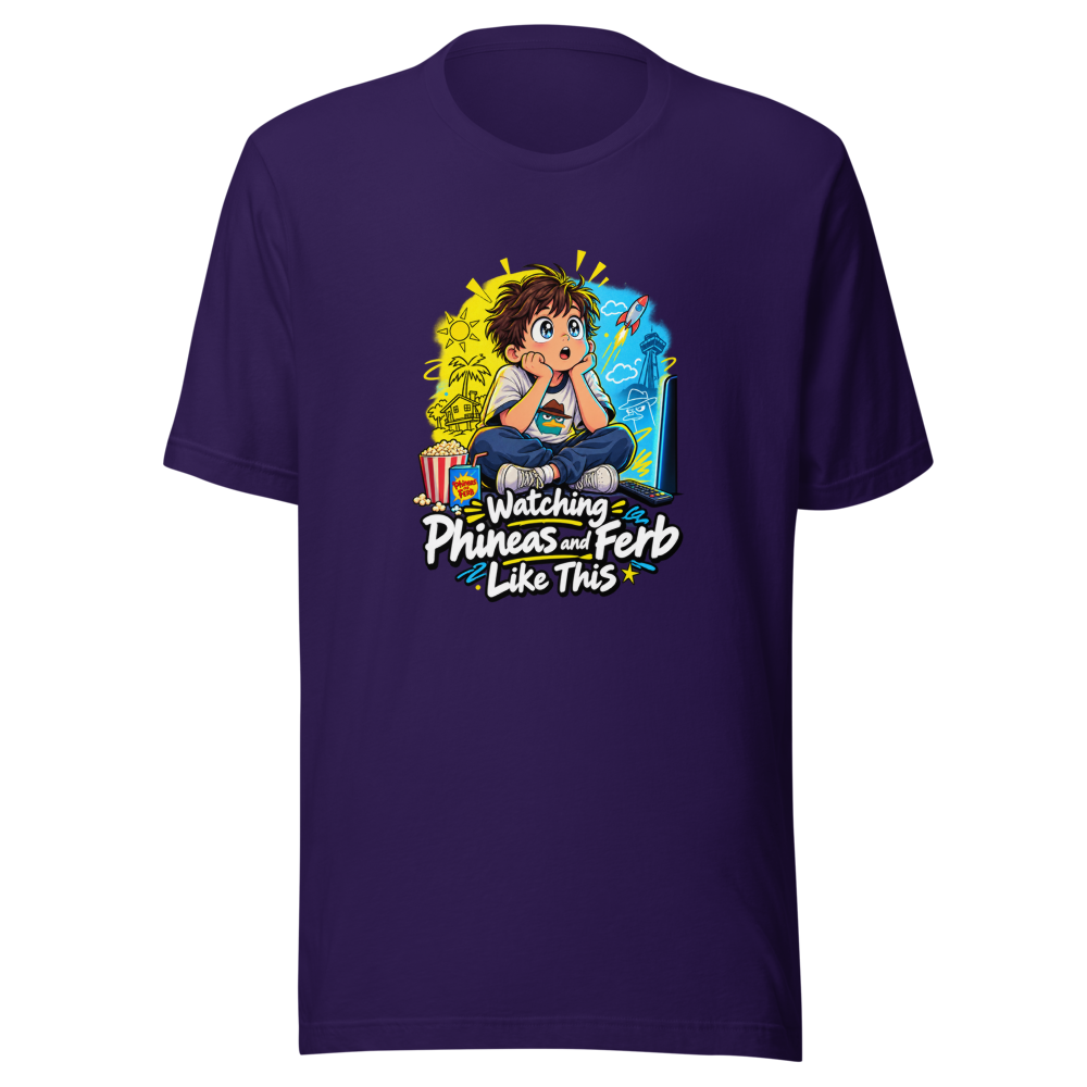 Phineas and Ferb Kid Vibes T-Shirt - Image 3