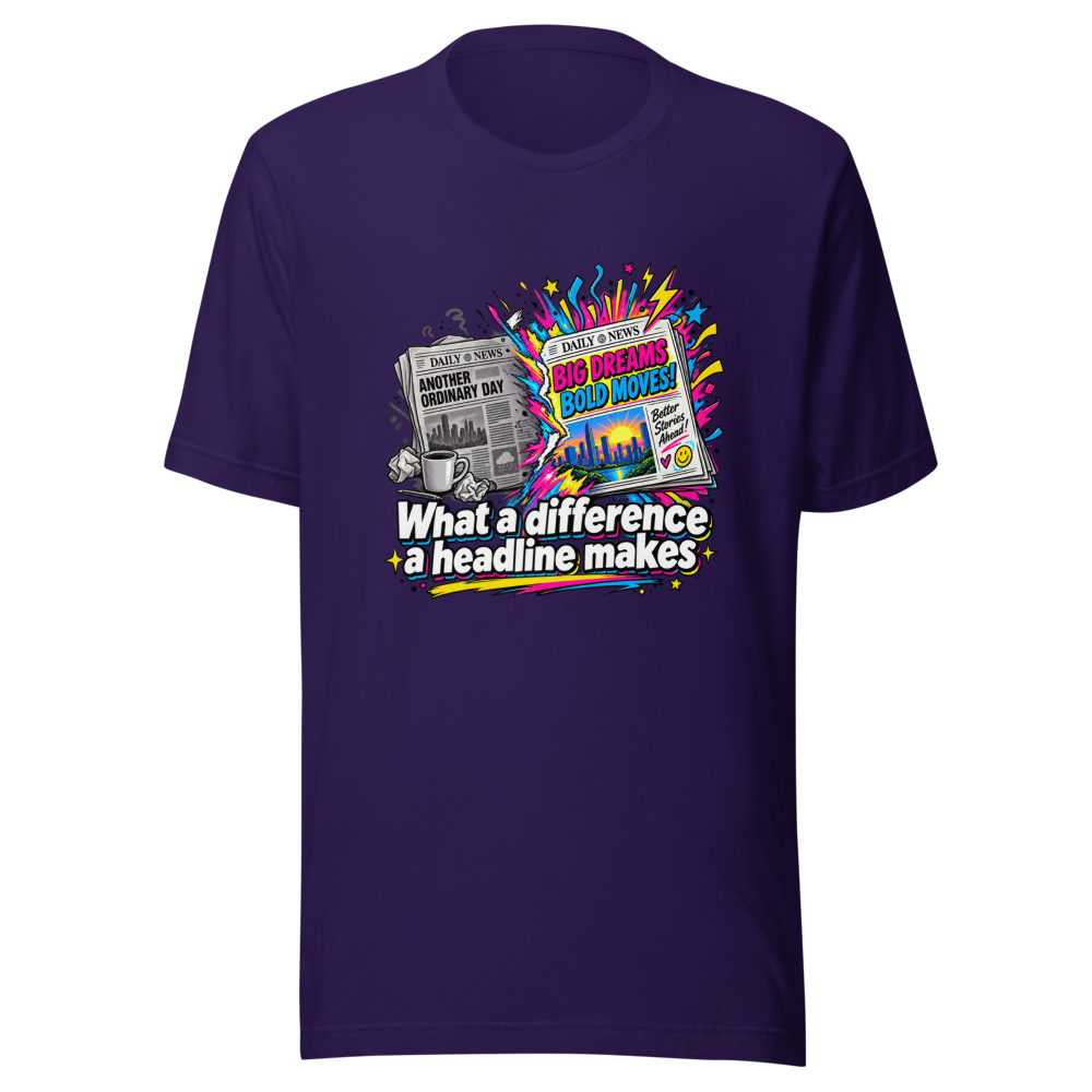 Headline Magic T-Shirt: See the Difference! - Image 3