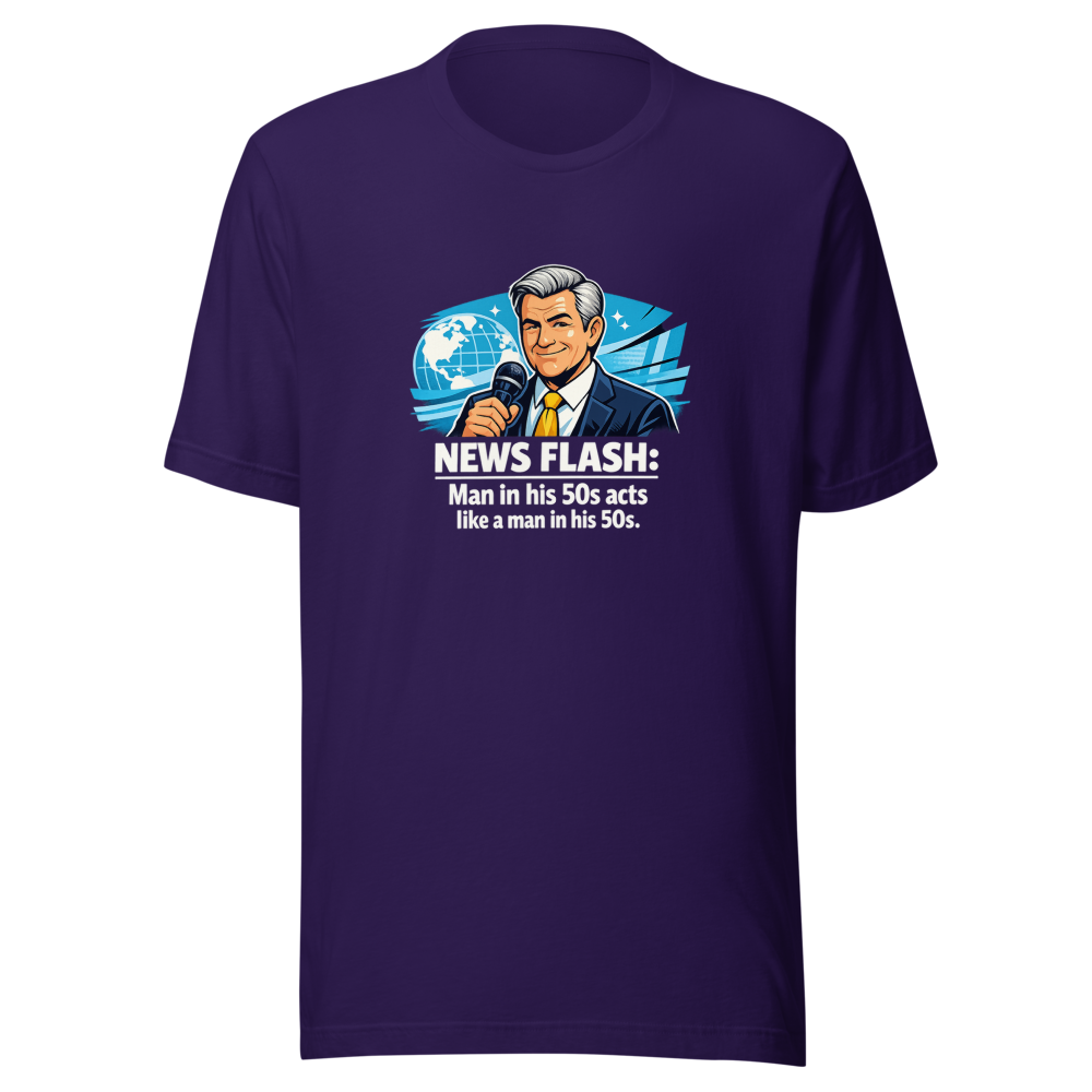 Man in His 50s Acts Like Man in His 50s T-Shirt - Image 3
