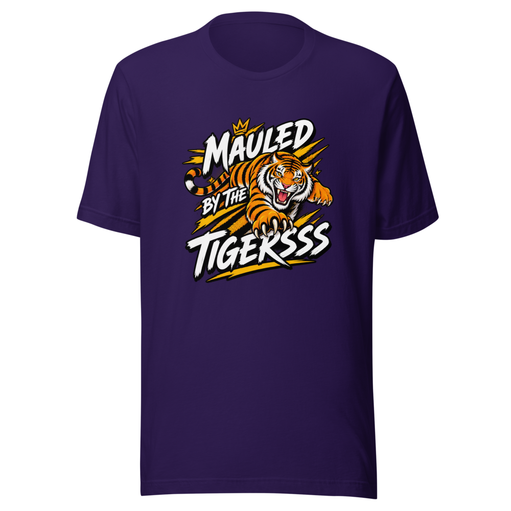 Mauled By The Tigersss Tee - Image 3