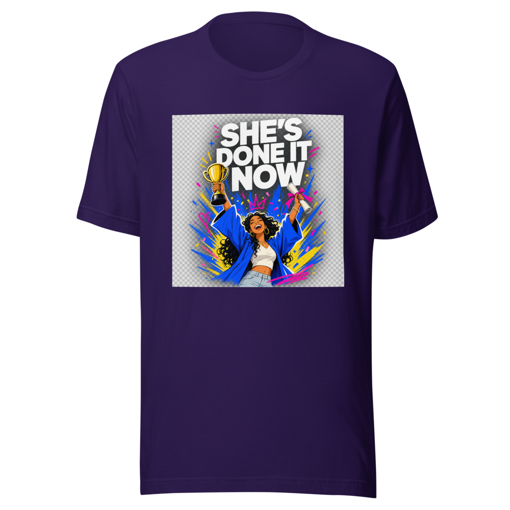 She's Done It Now Viral Meme T-Shirt - Image 3