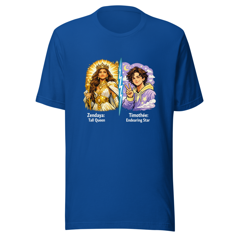 Zendaya Tall Queen & Timothée Twink King Tee - Image 8
