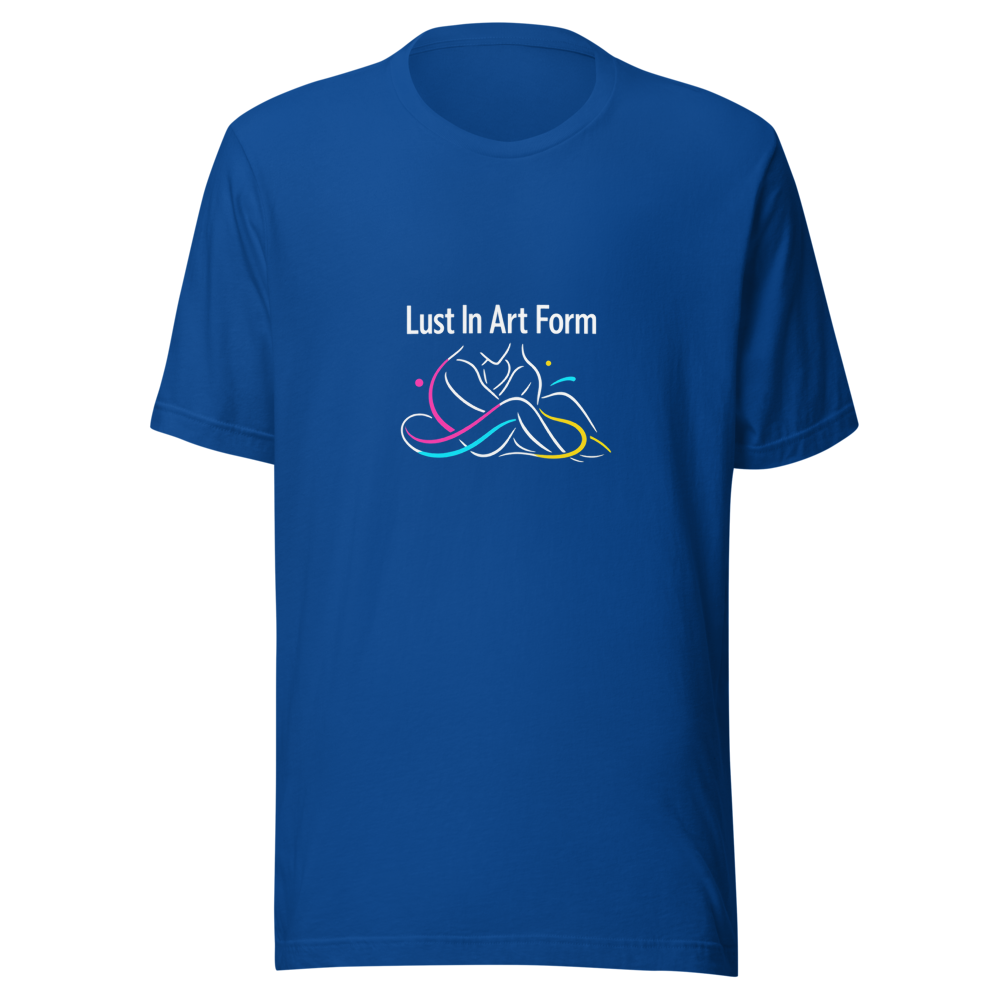 Lust In Art Form T-Shirt | Aesthetic Quote Tee - Image 8