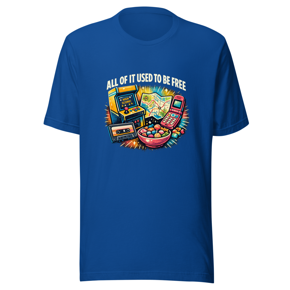 Remember When It Was Free? Nostalgia T-Shirt - Image 8